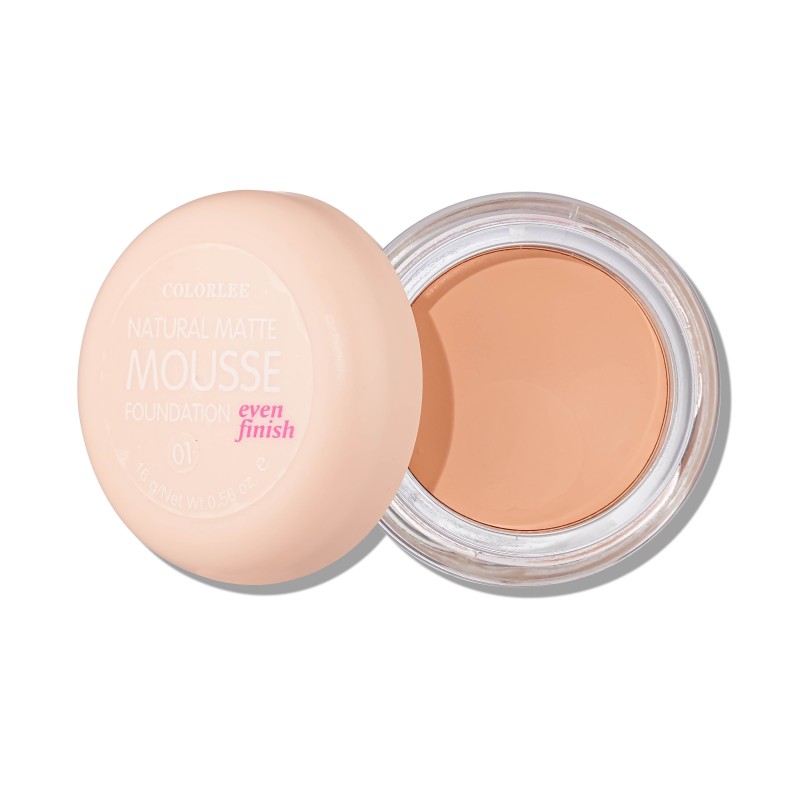 Solekan mousse sentuhan lembut